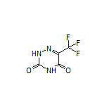 6-(Trifluoromethyl)-1,2,4-triazine-3,5(2H,4H)-dione