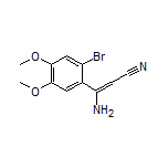 3-Amino-3-(2-bromo-4,5-dimethoxyphenyl)acrylonitrile