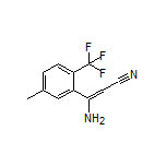 3-Amino-3-[5-methyl-2-(trifluoromethyl)phenyl]acrylonitrile