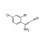 3-Amino-3-(2-bromo-4-chlorophenyl)acrylonitrile