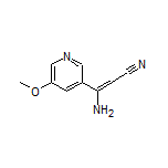 3-Amino-3-(5-methoxypyridin-3-yl)acrylonitrile