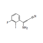 3-Amino-3-(3-fluoro-2-iodophenyl)acrylonitrile