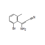 3-Amino-3-(2-bromo-6-methylphenyl)acrylonitrile