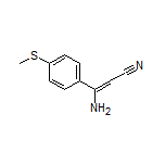 3-Amino-3-[4-(methylthio)phenyl]acrylonitrile