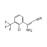 3-Amino-3-[2-chloro-3-(trifluoromethyl)phenyl]acrylonitrile