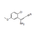 3-Amino-3-(2-chloro-5-methoxyphenyl)acrylonitrile