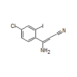 3-Amino-3-(4-chloro-2-iodophenyl)acrylonitrile