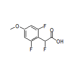 2-(2,6-Difluoro-4-methoxyphenyl)-2-fluoroacetic Acid