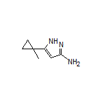 5-(1-Methylcyclopropyl)-1H-pyrazol-3-amine