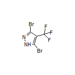 3,5-Dibromo-4-(trifluoromethyl)-1H-pyrazole