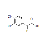 2-(3,4-Dichlorophenyl)-2-fluoroacetic Acid