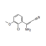 3-Amino-3-(2-chloro-3-methoxyphenyl)acrylonitrile