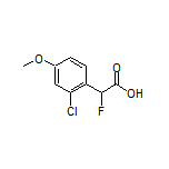 2-(2-Chloro-4-methoxyphenyl)-2-fluoroacetic Acid