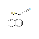 3-Amino-3-(4-methylnaphthalen-1-yl)acrylonitrile