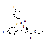 Ethyl 5-(4-Fluorophenyl)-1-[(4-fluorophenyl)sulfonyl]-1H-pyrrole-3-carboxylate