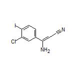 3-Amino-3-(3-chloro-4-iodophenyl)acrylonitrile