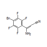 3-Amino-3-(4-bromo-2,3,5,6-tetrafluorophenyl)acrylonitrile