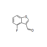 4-Fluorobenzothiophene-3-carbaldehyde