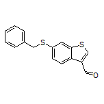 6-(Benzylthio)benzothiophene-3-carbaldehyde