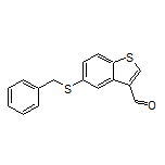 5-(Benzylthio)benzothiophene-3-carbaldehyde