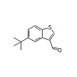 5-(tert-Butyl)benzothiophene-3-carbaldehyde