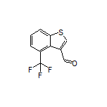 4-(Trifluoromethyl)benzothiophene-3-carbaldehyde