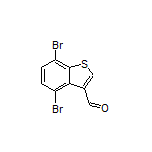 4,7-Dibromobenzothiophene-3-carbaldehyde