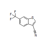 6-(Trifluoromethyl)benzothiophene-3-carbonitrile