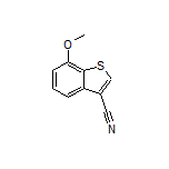 7-Methoxybenzothiophene-3-carbonitrile