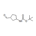 3-(Boc-amino)cyclopentane-1-carbaldehyde