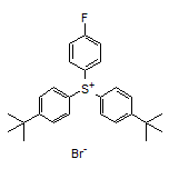 Bis[4-(tert-butyl)phenyl](4-fluorophenyl)sulfonium Bromide