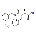 (S)-2-[Cbz-(4-methoxybenzyl)amino]propanoic Acid