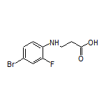 3-[(4-Bromo-2-fluorophenyl)amino]propanoic Acid