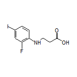 3-[(2-Fluoro-4-iodophenyl)amino]propanoic Acid