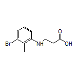 3-[(3-Bromo-2-methylphenyl)amino]propanoic Acid