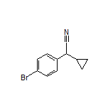 2-(4-Bromophenyl)-2-cyclopropylacetonitrile