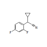 2-Cyclopropyl-2-(2,4-difluorophenyl)acetonitrile