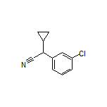 2-(3-Chlorophenyl)-2-cyclopropylacetonitrile