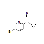 2-(5-Bromopyridin-2-yl)-2-cyclopropylacetonitrile