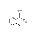 2-Cyclopropyl-2-(2-fluorophenyl)acetonitrile