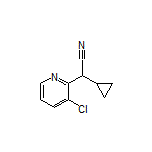 2-(3-Chloropyridin-2-yl)-2-cyclopropylacetonitrile