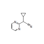 2-Cyclopropyl-2-(2-pyrimidinyl)acetonitrile