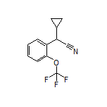 2-Cyclopropyl-2-[2-(trifluoromethoxy)phenyl]acetonitrile