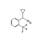 2-Cyclopropyl-2-[2-(trifluoromethyl)phenyl]acetonitrile