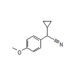 2-Cyclopropyl-2-(4-methoxyphenyl)acetonitrile