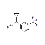 2-Cyclopropyl-2-[3-(trifluoromethyl)phenyl]acetonitrile