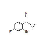 2-(2-Bromo-4-fluorophenyl)-2-cyclopropylacetonitrile