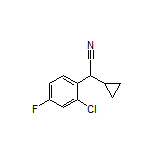 2-(2-Chloro-4-fluorophenyl)-2-cyclopropylacetonitrile