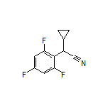 2-Cyclopropyl-2-(2,4,6-trifluorophenyl)acetonitrile