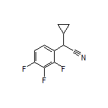 2-Cyclopropyl-2-(2,3,4-trifluorophenyl)acetonitrile